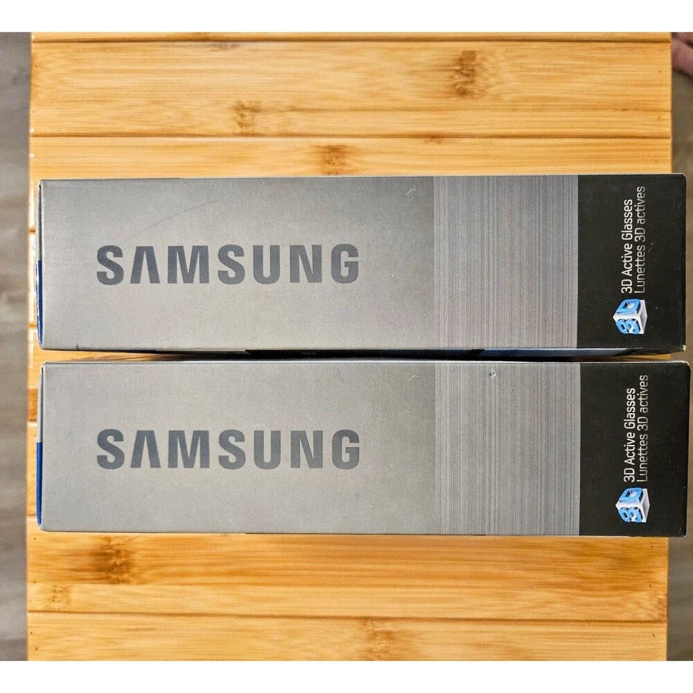 Lot Of 2 Samsung 3D Active Glasses Smart TV SSG-3050GB New Sealed Box